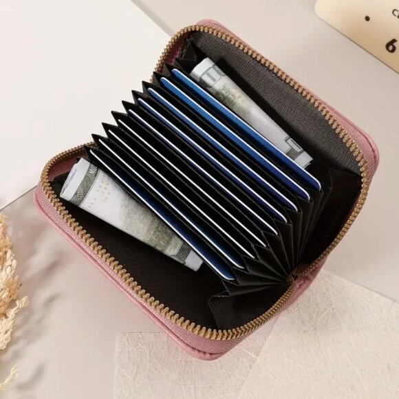 Evil Eye and Hands of Protection Pink Wallet - Picture 3 of 9